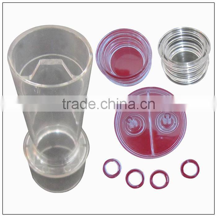 China OEM plastic clear tube plastic mould design
