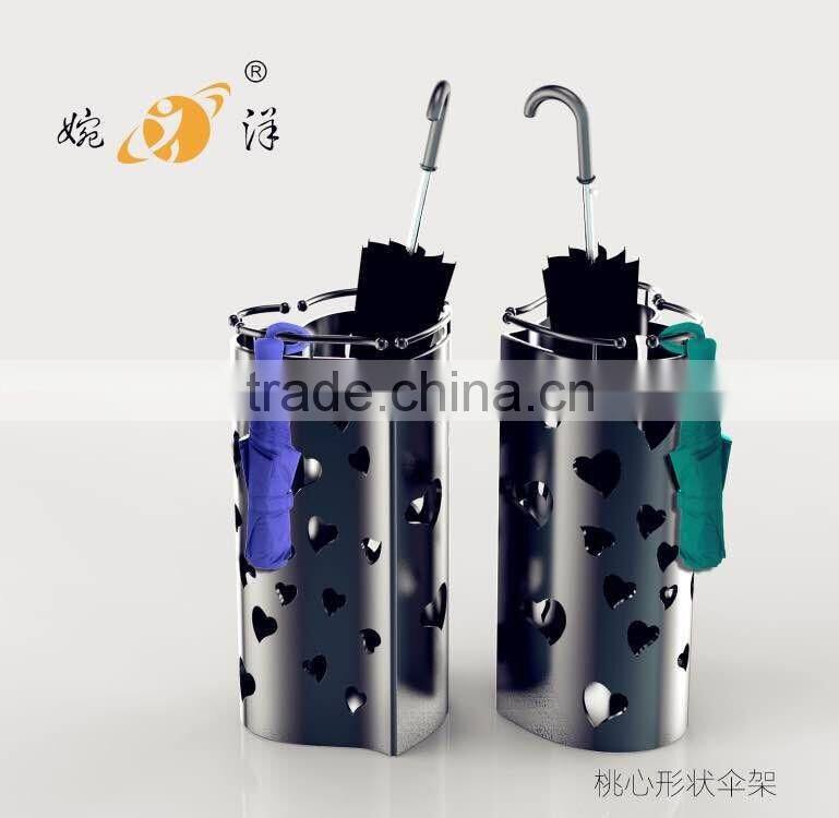 Fashion Hollow hotel Multifunction metal umbrella stand