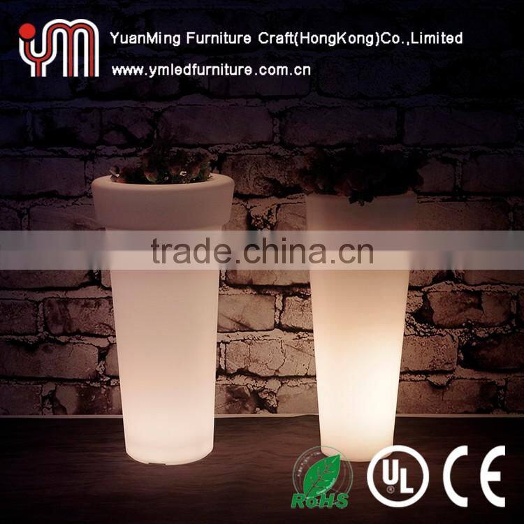 Led vase and plant pot,flower pot rgb