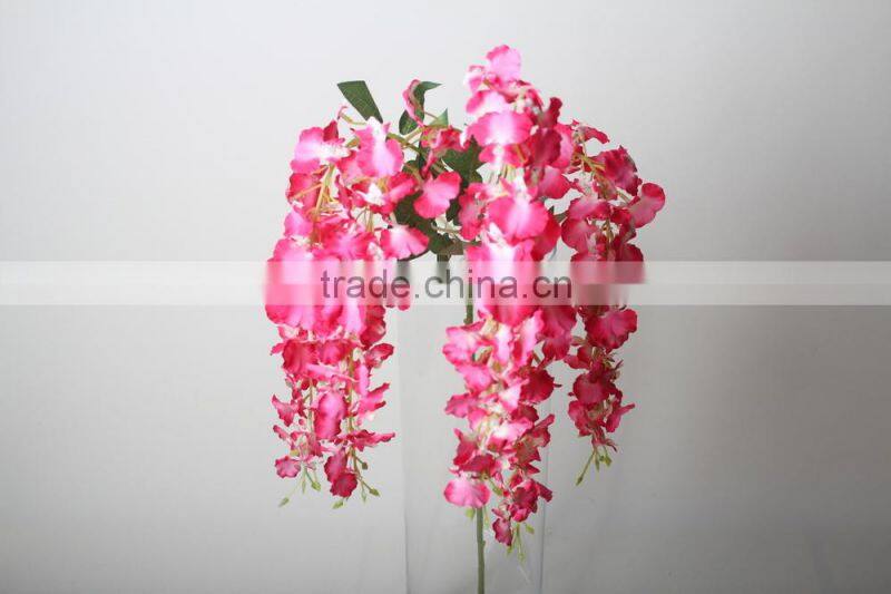 Fake wisteria artificial decorative wisteria flowers for landscaping