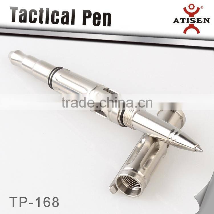 Self Defense Tool hollow out Tactical ball point pen,glass breaker 2 in 1 TP-168