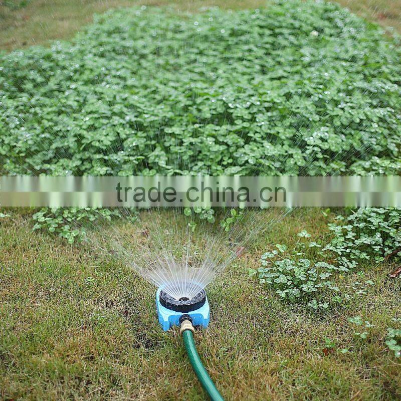 Mutlifunctional Plastic ground set sprinkler for garden watering