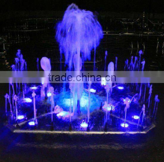 Stainless steel dancing music fountain outdoor music garden water fountain