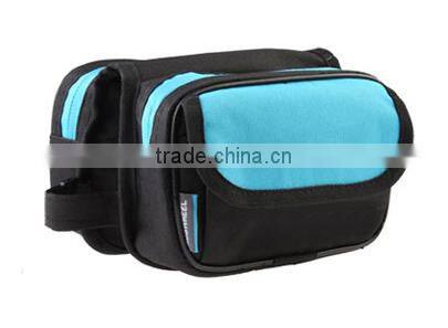 Cheap 600D Polyester Frame Bike Rack Bag