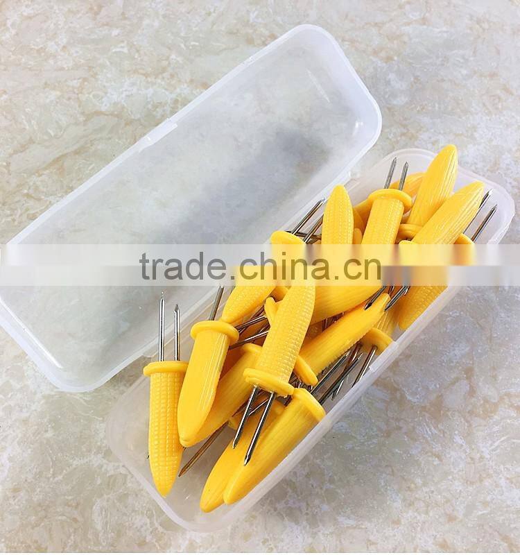 CH-4321 24 Corn Holders With Storage Case