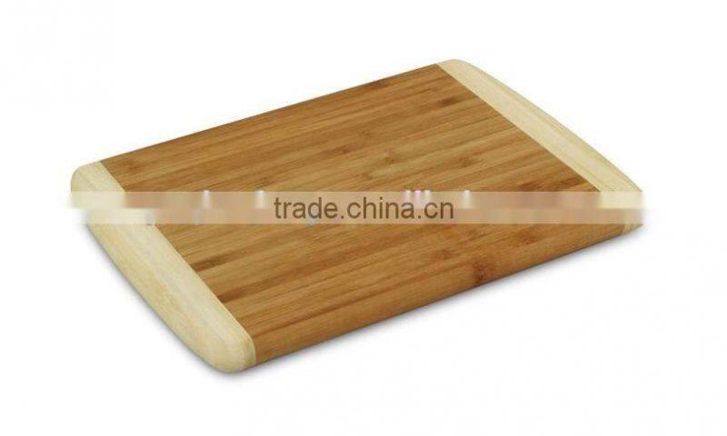 Deluxe Bamboo Cutting boards, 2-toned,