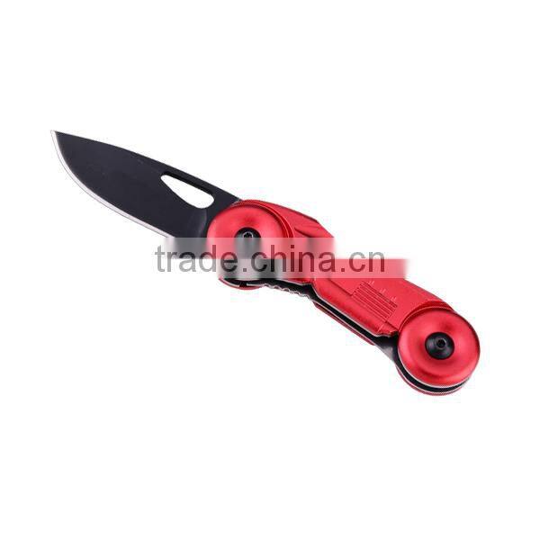 A21-1032 Stainless Steel Blade Black Tactical Rescue Folding Knife