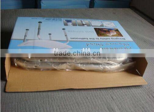 TOPMEDI cheap aluminum bath bench shower chair with adjustable height