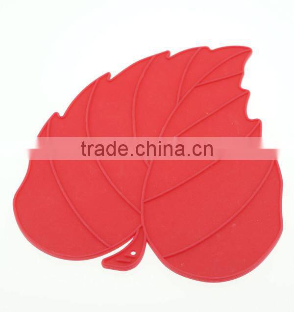16139 apple shape unti-skidding table silicone mat
