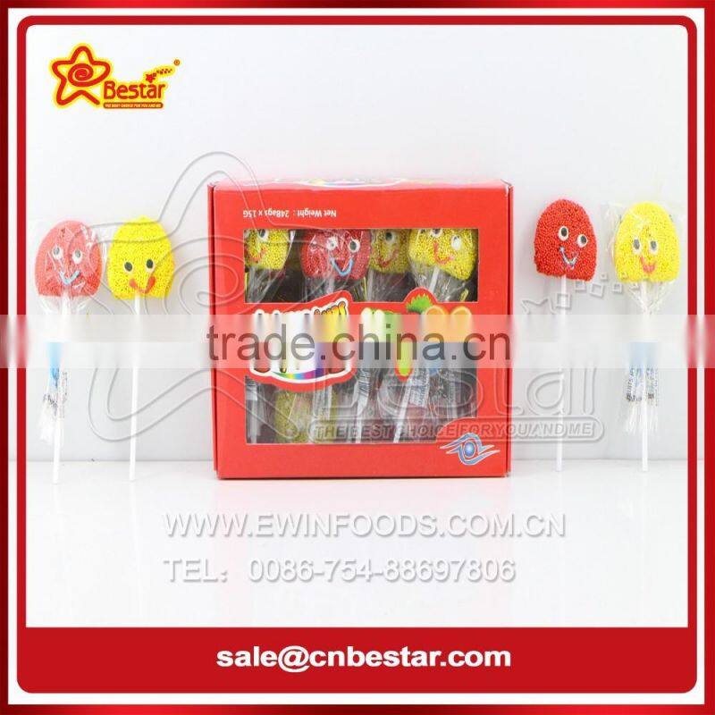 Orange Shape Fruity Flavor Sour Jelly Candy