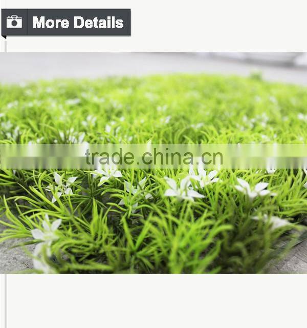 Factory direct sale artificial grass mat for house wedding decoration