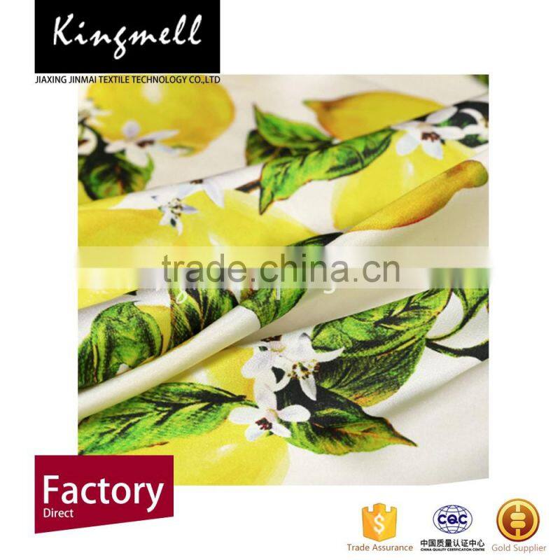 China supplier silk satin dress styles satin silk fabric elastic fabric