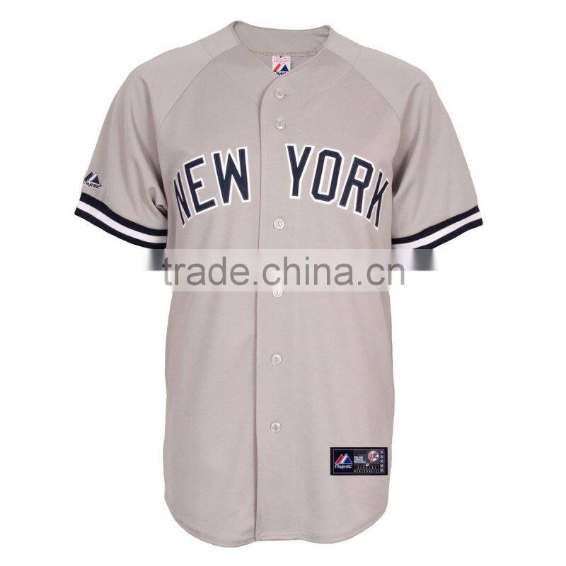 High Quality Unisex 100% Polyester Custom Baseball Jersey