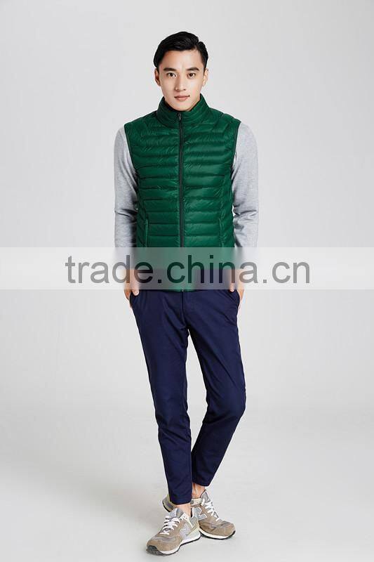Outdoor lightweight men duck down jacket