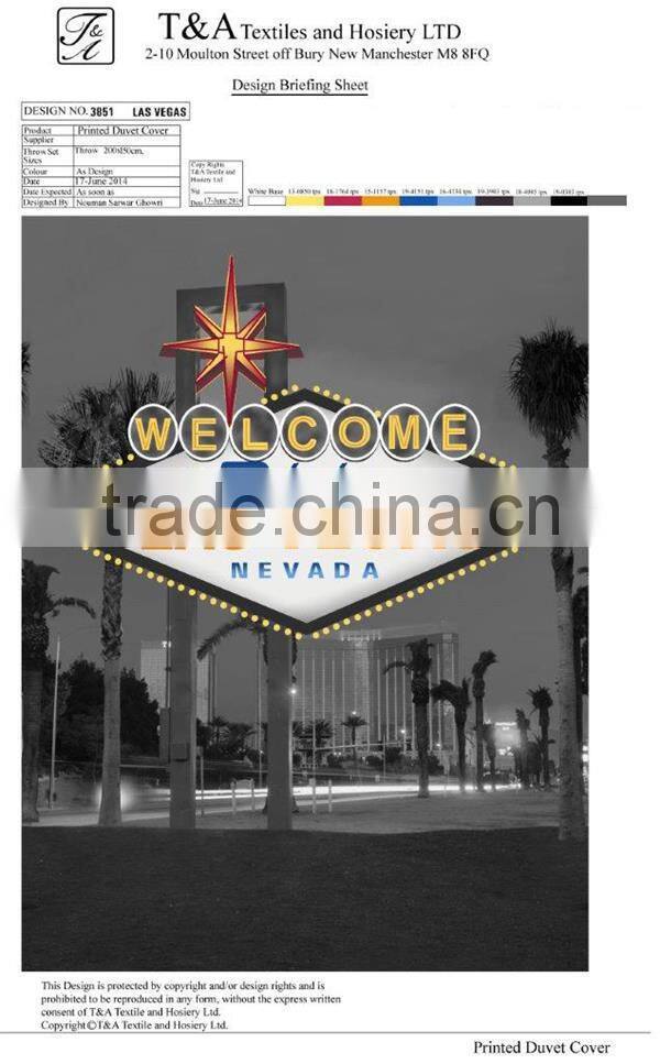 Popart design fleece blanket Las vegas throw blanket