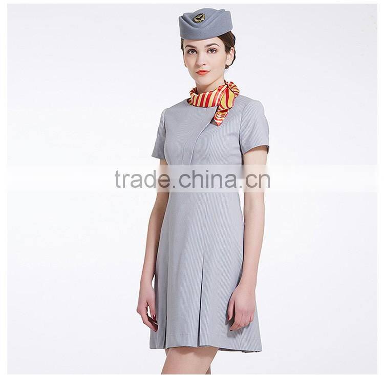 Airline Crew Uniforms For Flight Attendant Costume