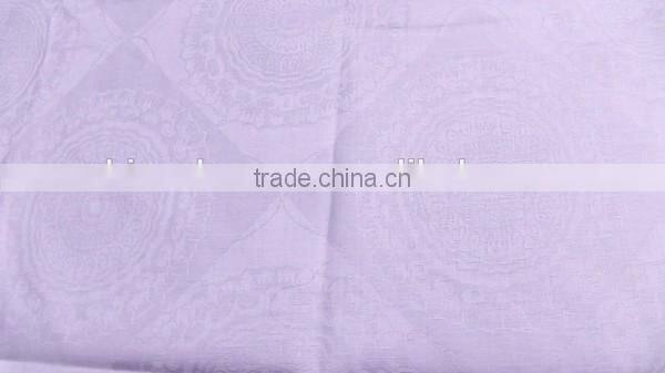 2016 hot sale high quality round polyester jacquard table cloth