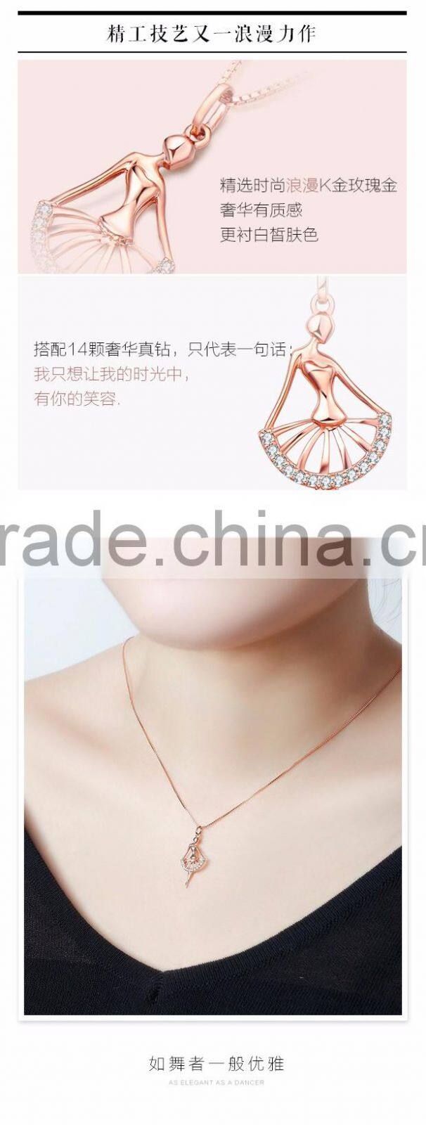 Dainty Personalized Rose Gold Necklace