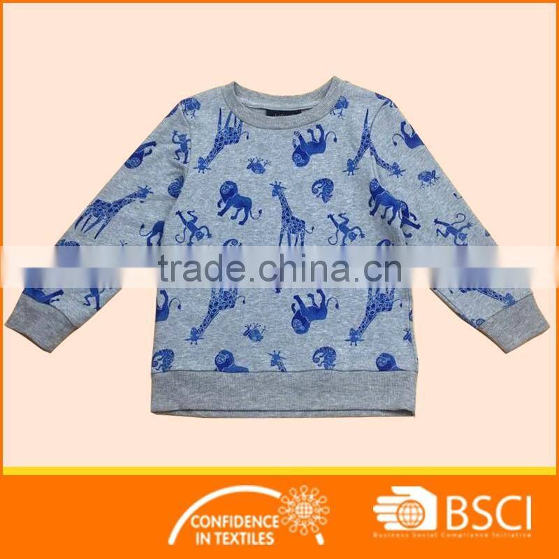 custom print pullover baby hoodie