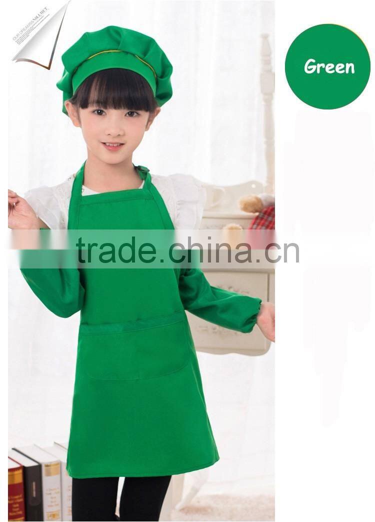 Apron,Polyester Kid Apron Children Apron