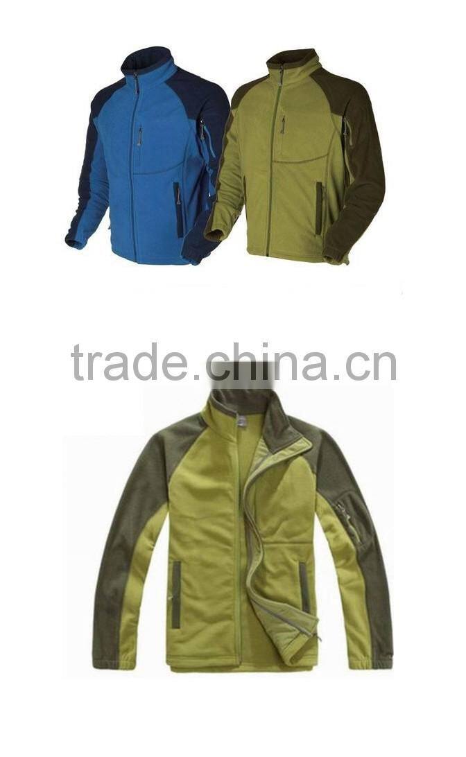 Winter outer super warm hooded fleece jacket