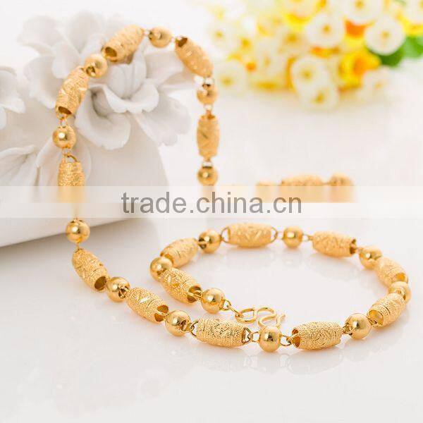 Super hot style antique bronze link chain necklace
