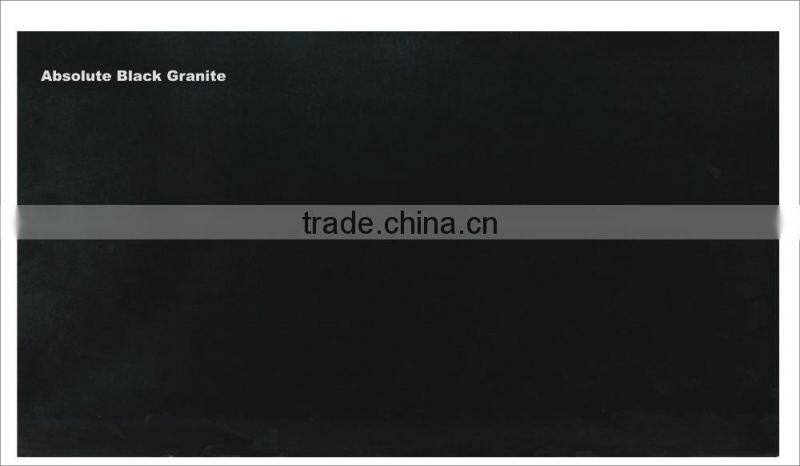 Absolute Black Granite Surface with polished