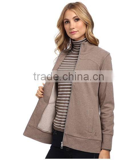 womens wholesale knitted fleece jacket coat for adults made in China