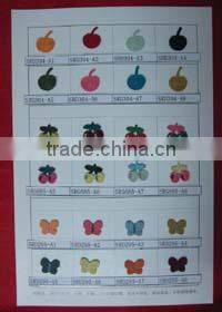 customized multicolor crochet animal applique for kids garment