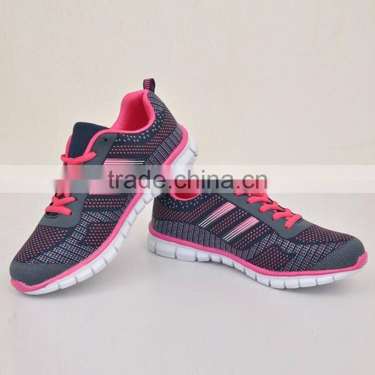 OEM high quality sports running shoes for ladies and men 2016