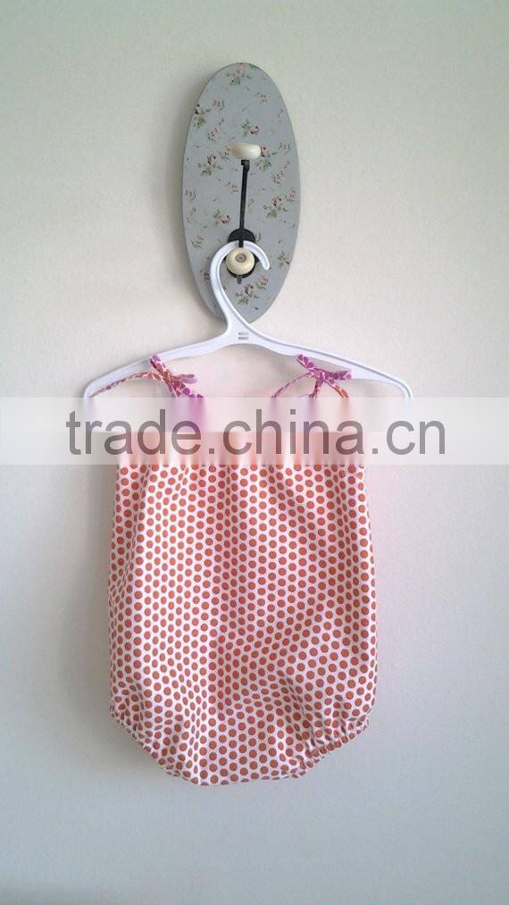 Wholesale Baby Clothes Summer Baby Romper Floral Ruffle Design Bodysuit