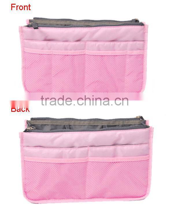 New Women Travel Insert Handbag Organiser Purse Large liner Organizer Tidy Bag Pouch 7907#
