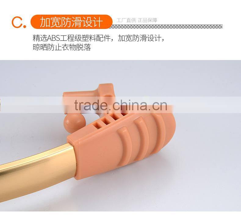 Hot selling small s hook metal dress hanger hanger clothes rack