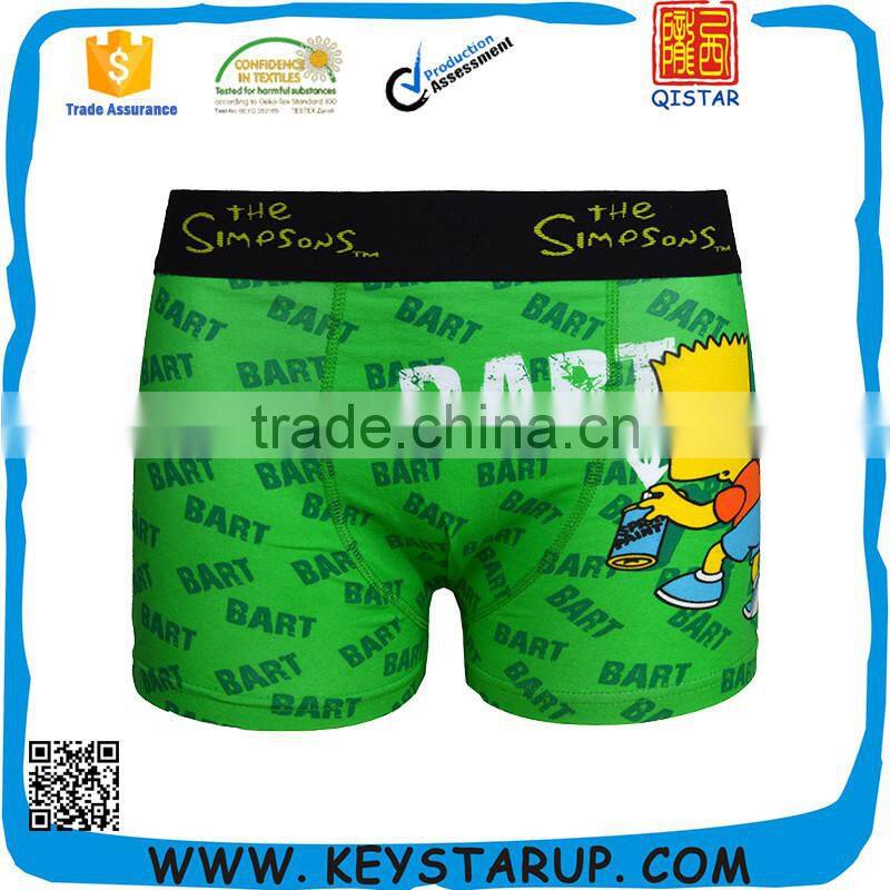 Men's Cotton Woven Boxer Shorts Underwear Shorts