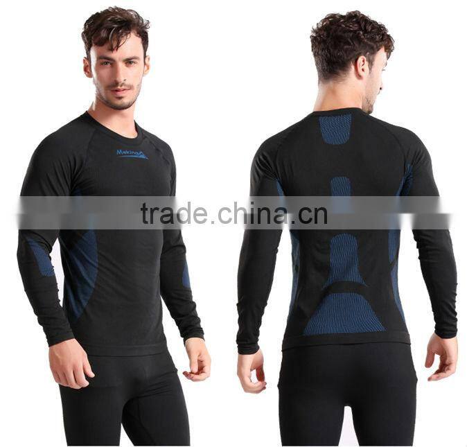 Factroy Provide Compression Shirt Thermal Seamless Man Sports Wear