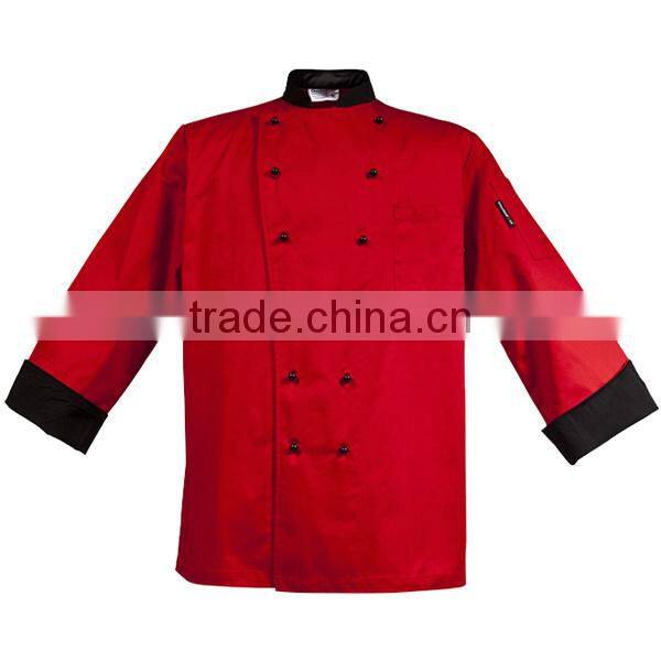 Black Double Breasted Executive Chef Uniform
