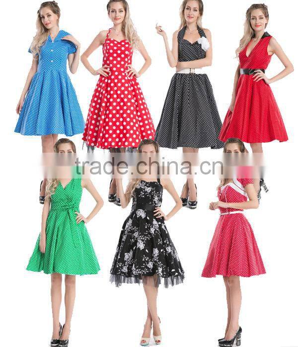Instyles beautiful floral Party costume rockabilly dress