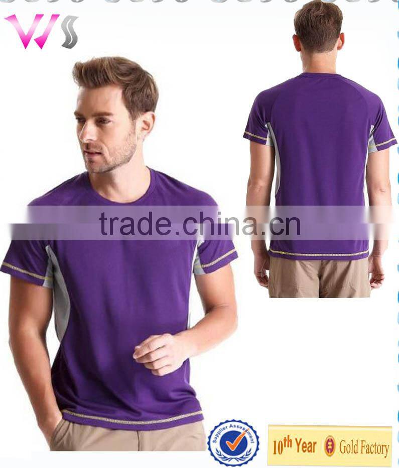 Summer New Popular Quick Drying Casual Short Sleeve Tee Mens Soccer T-shirt