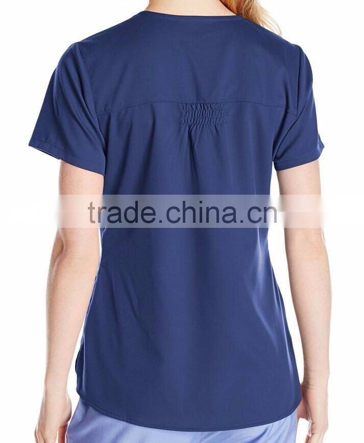 Latest design nurse scrub uniform medical uniform