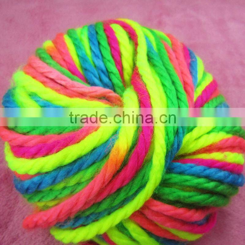 acrylic hand knitting yarn