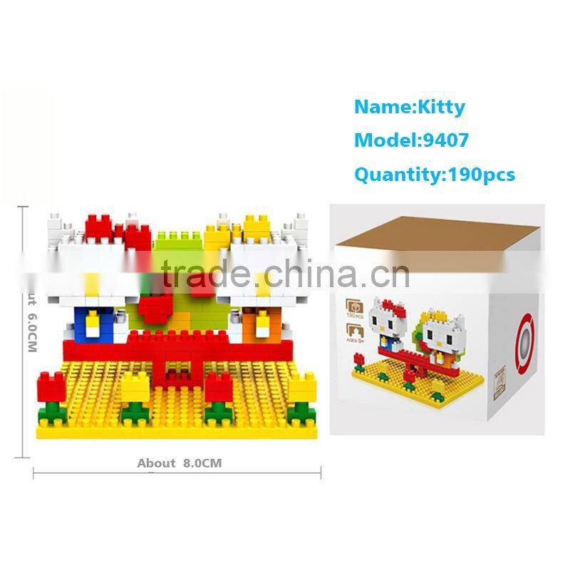 Creative Plastic Blocks For Kids Puzzle Games Educational Toys