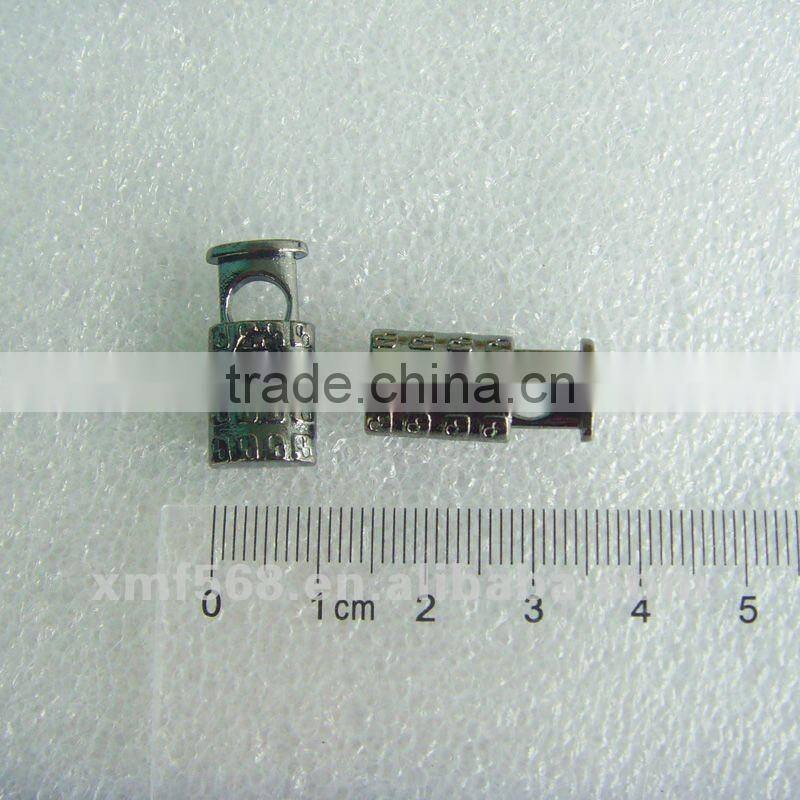 branded metal cord stopper