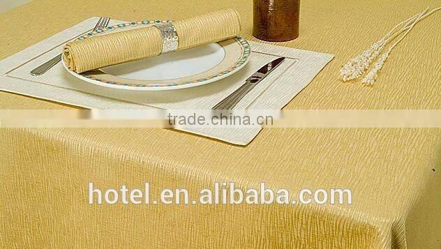 high quality cotton table napkins and polyester buffet table cloth