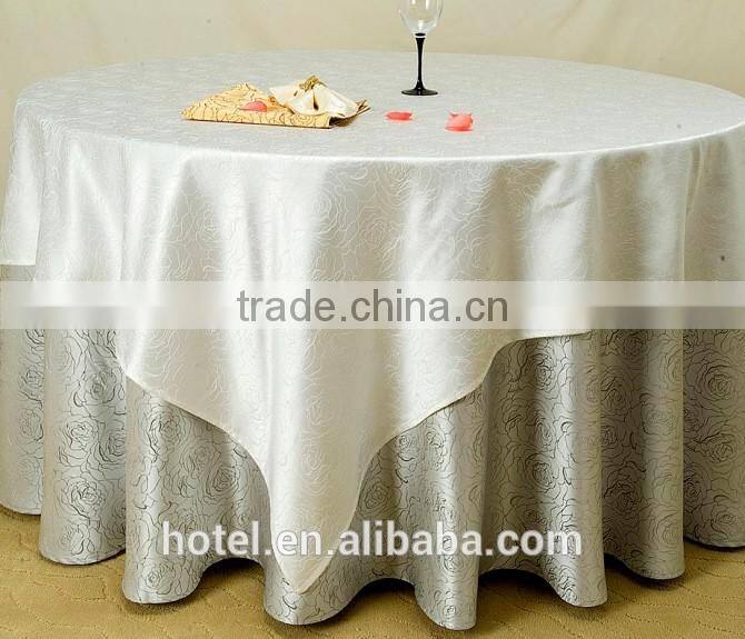 high quality cotton table napkins and polyester buffet table cloth