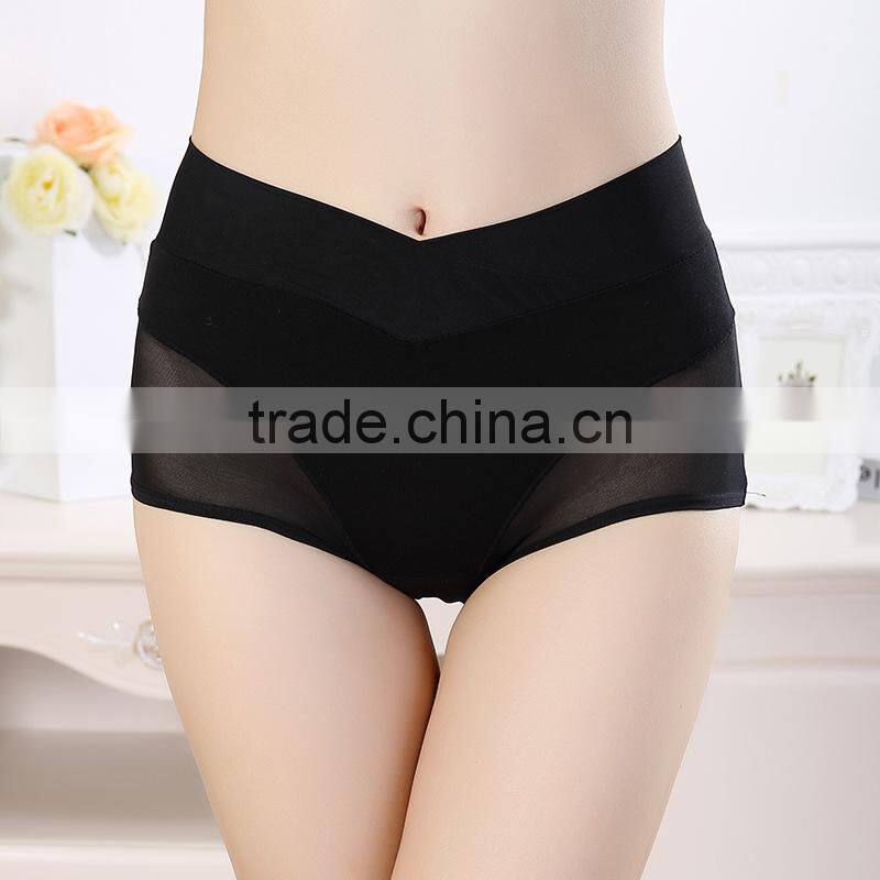 skin high bamboo fiber period briefs panties/zdm breathable 10 color period panties underwear