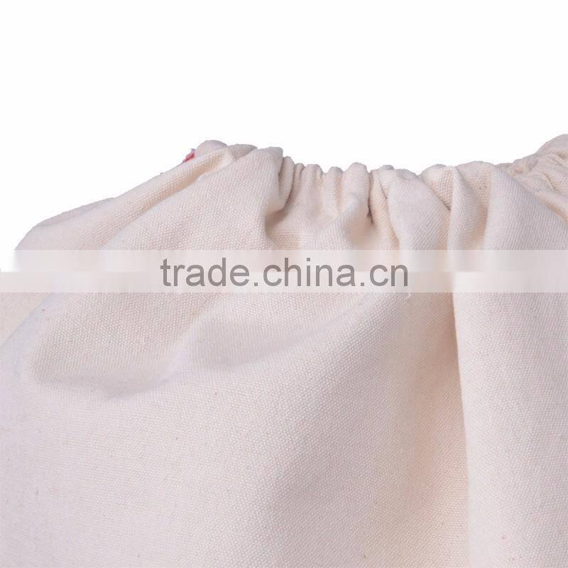 In stock Christmas packaging canvas Santa sack bag with drawstring M6073106