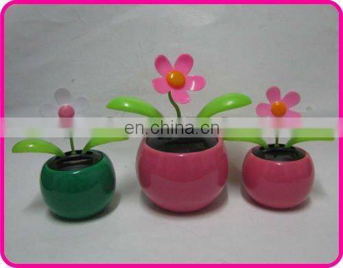 Newest solar power flip flap gift car auto decoration