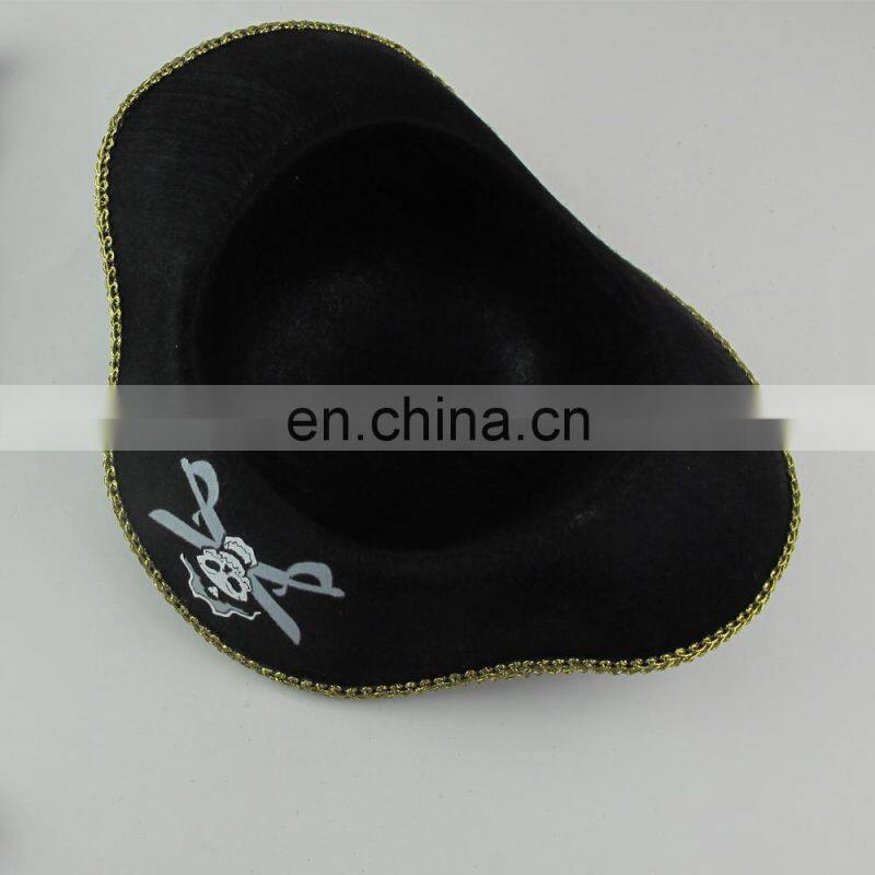 Hot sale Funny Mens Fashion Carnival Skull Hats Halloween pirate Hats