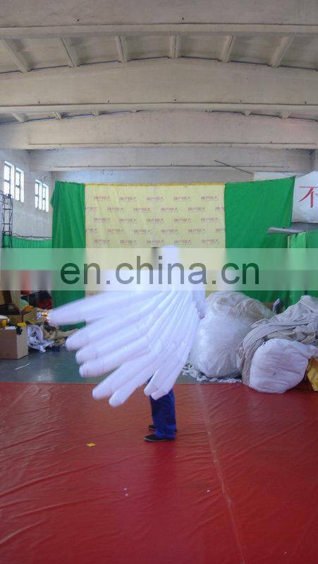new design hot sale inflatable bird wing costumes for decoration