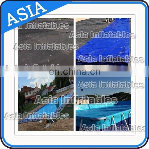 Custom Size Steel Frame Swimming Pool, Metal Frame Pool, Steel Frame Pool